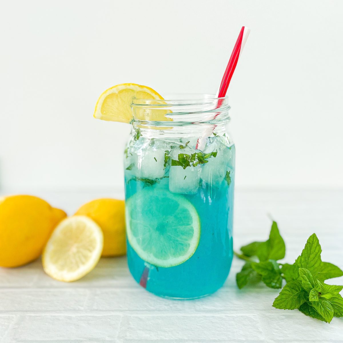 Blue Peach Lemonade